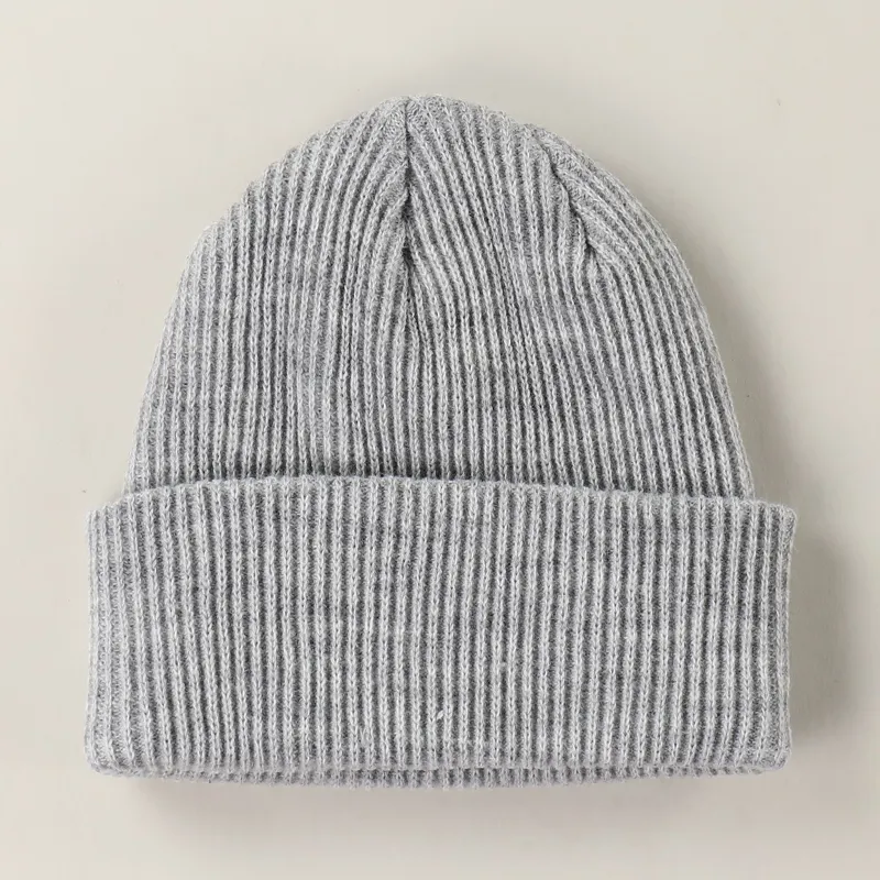 Stussy Small Patch Watch Cap Beanie Grey Heather-1