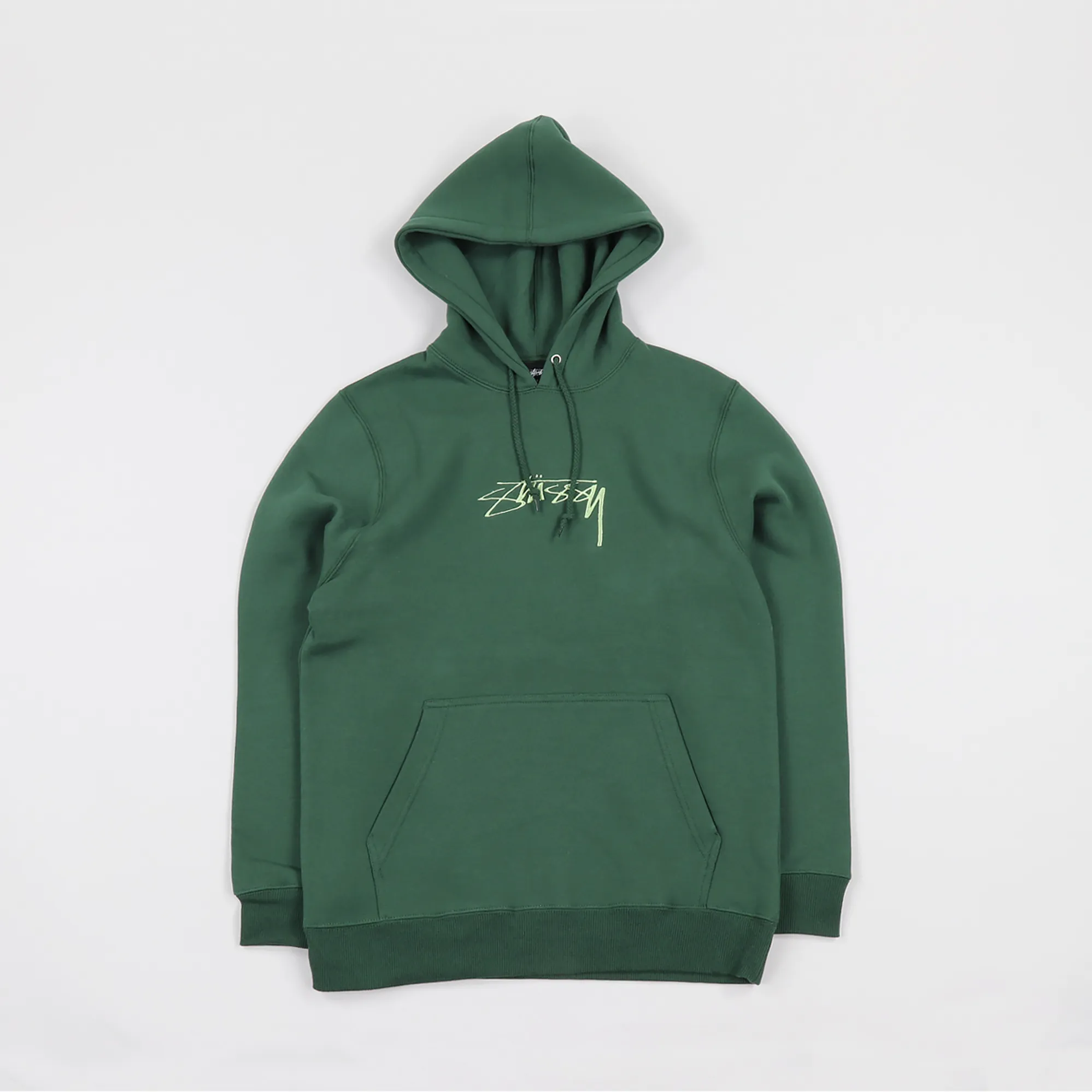 Stussy Smooth Stock Hoodie Dark Forest