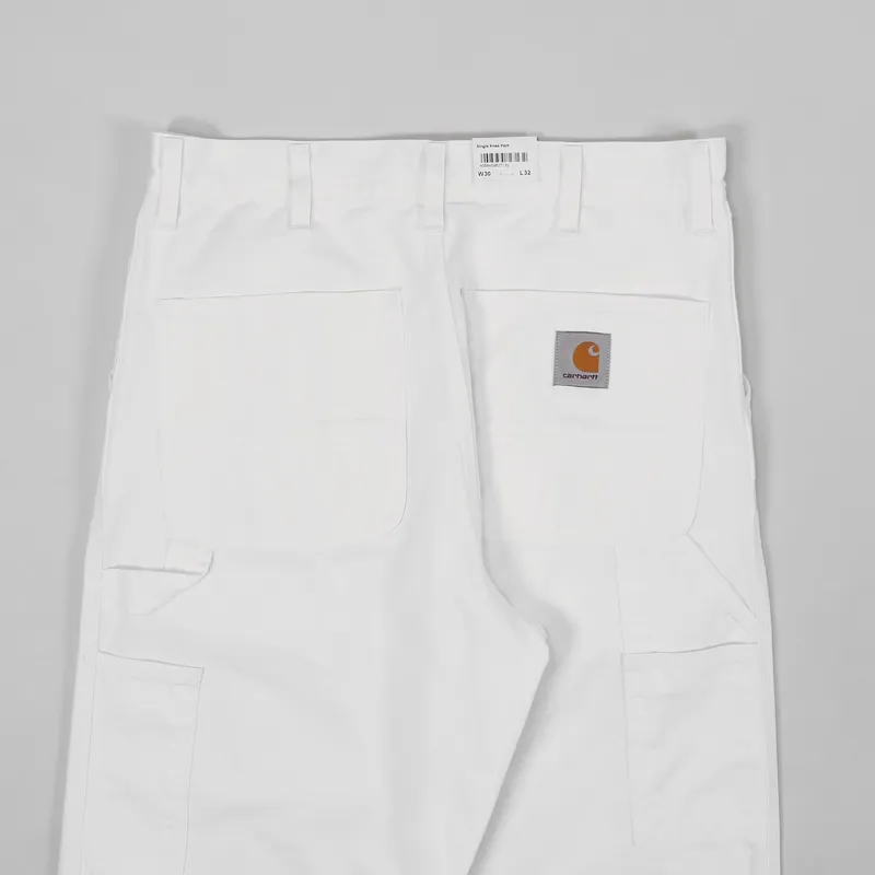 Carhartt WIP Single Knee Pant Off White-6