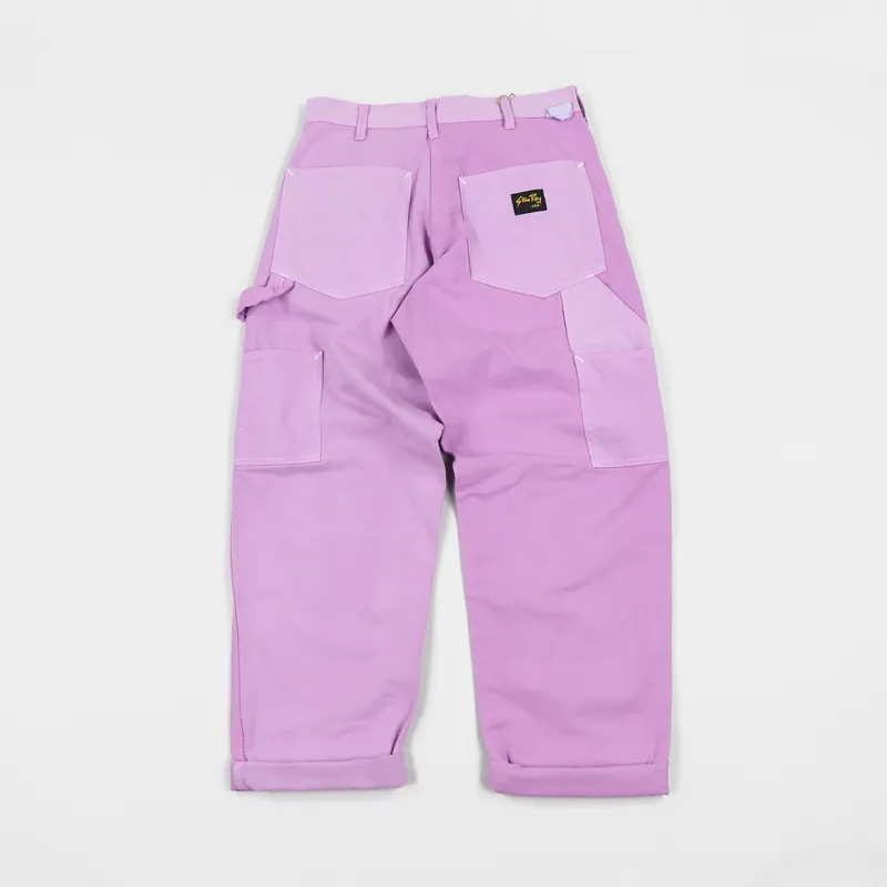 Stan Ray Single Knee Painter Pants Faded Magenta