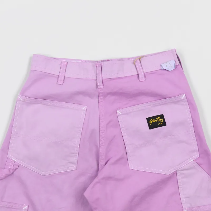 Stan Ray Single Knee Painter Pants Faded Magenta-5