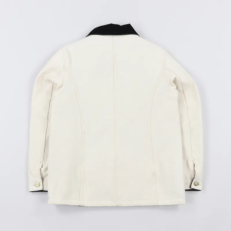 Eat Dust 673-B Bull Denim Jacket Snow Off White-4
