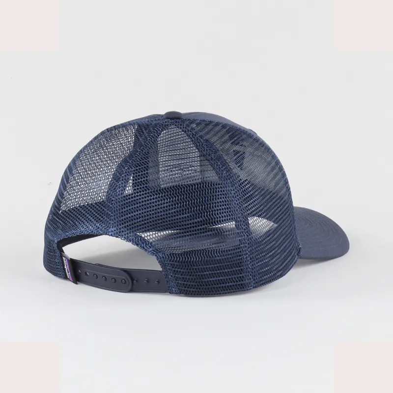 Patagonia Snow Cycle Trucker Hat Smolder Blue