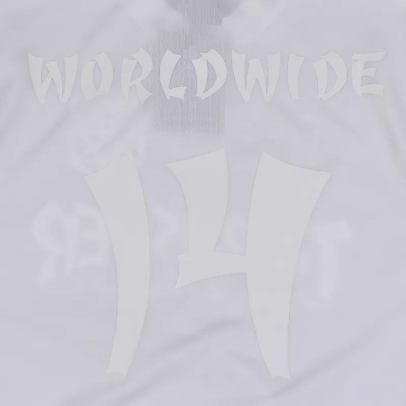 Huf x Thrasher Soccer Jersey 2.0 White-5