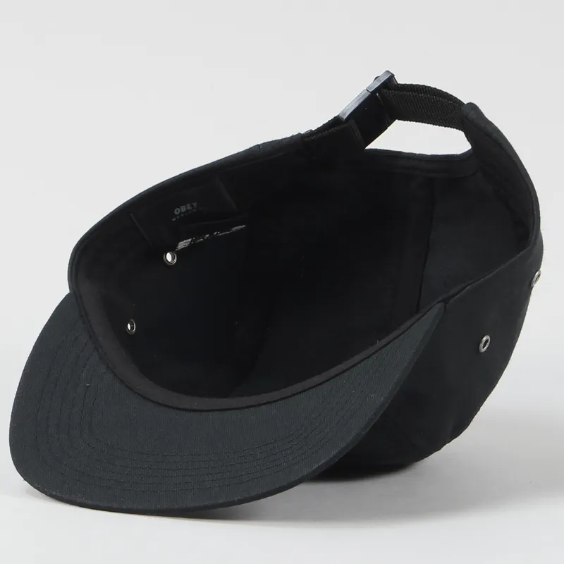 Obey Sonora 5 Panel Cap Black-3