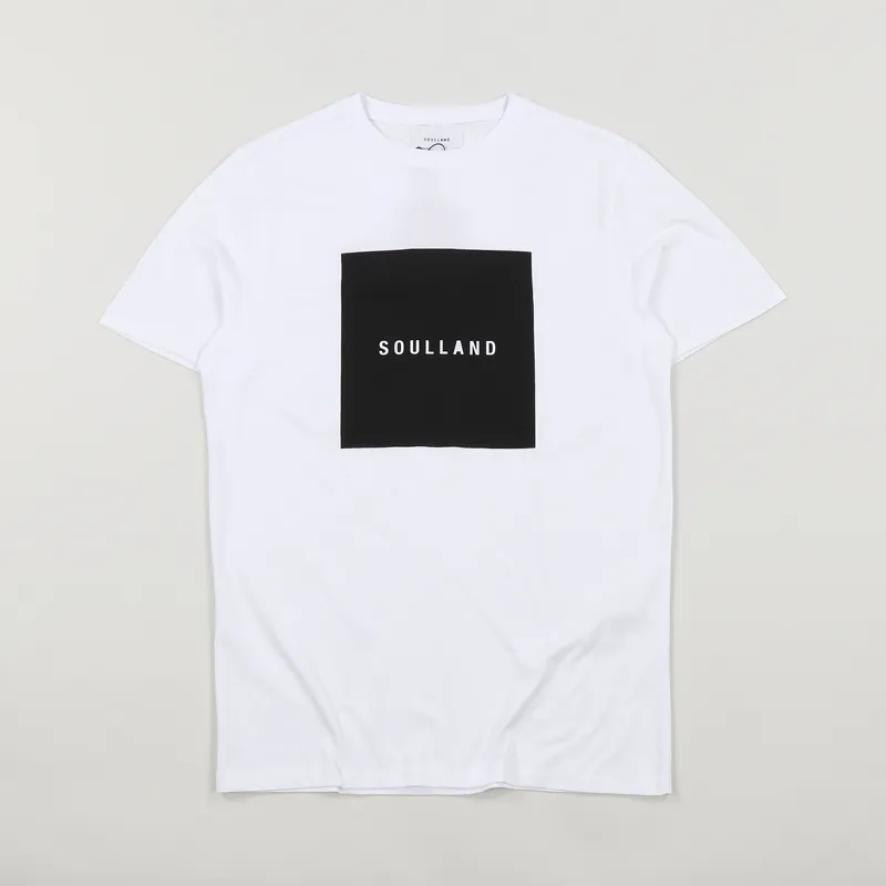 Soulland Soulsquare T Shirt White