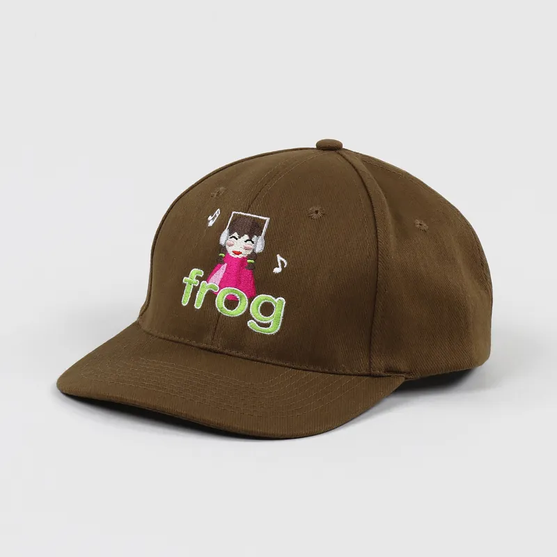 Frog Skateboards Sounds Good To Me Cap Brown