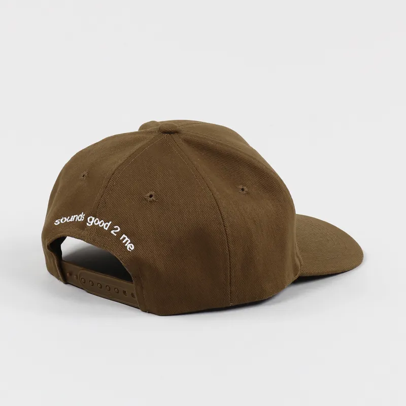 Frog Skateboards Sounds Good To Me Cap Brown-1