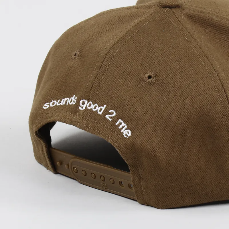 Frog Skateboards Sounds Good To Me Cap Brown-2