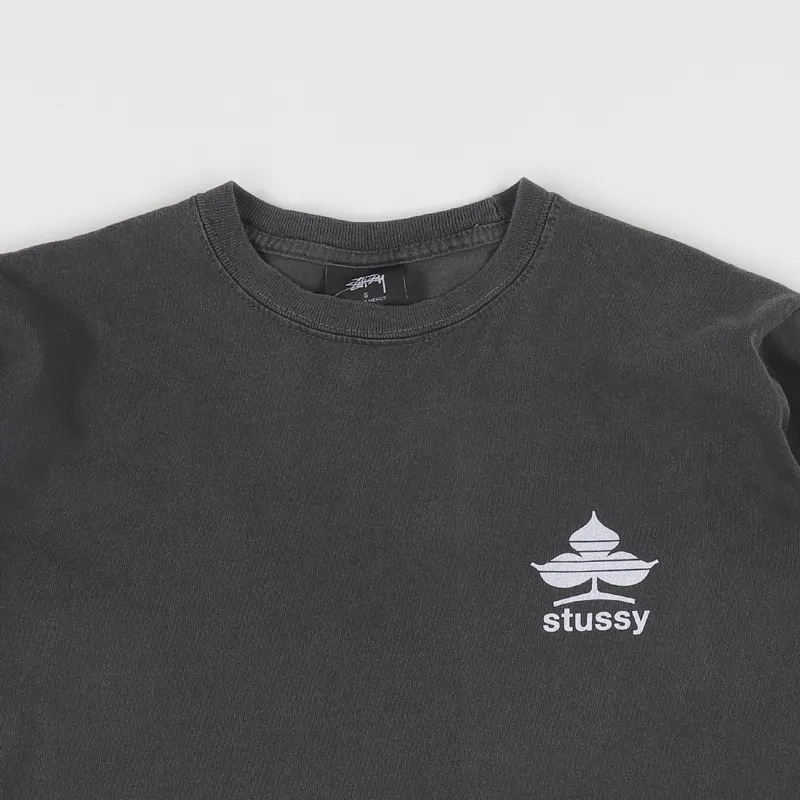 【Stussy】 Spade Pigment Dyed T-Shirt Black 1905156_BLAC_2.jpg?v=1751451047