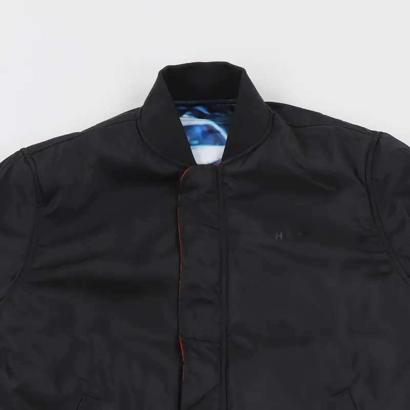 Huf Space Race MA-1 Jacket Reversible Red Black-6