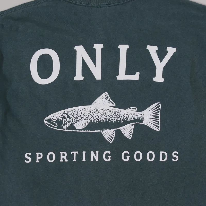 Only NY Sporting Goods T Shirt Spruce Green-3