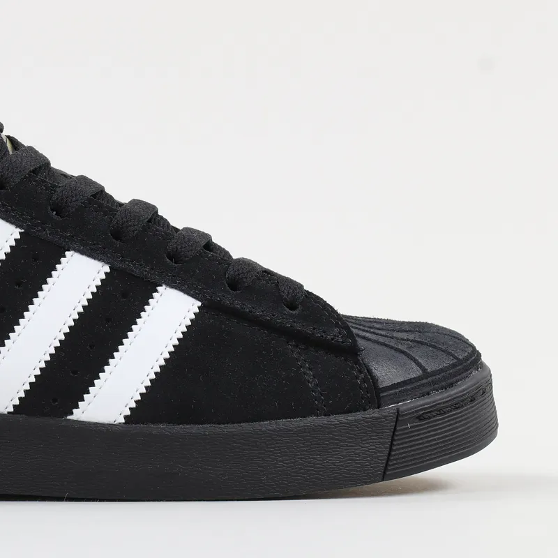 Adidas Skateboarding Superstar Vulc ADV Shoes Black White Gold-2