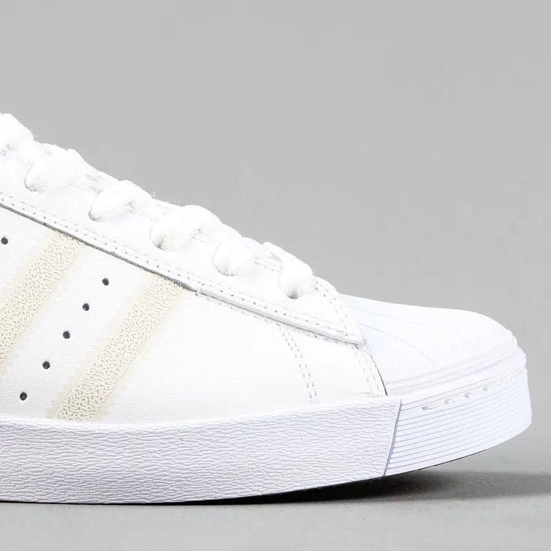 Adidas Superstar Vulc Shoes White Silver-2