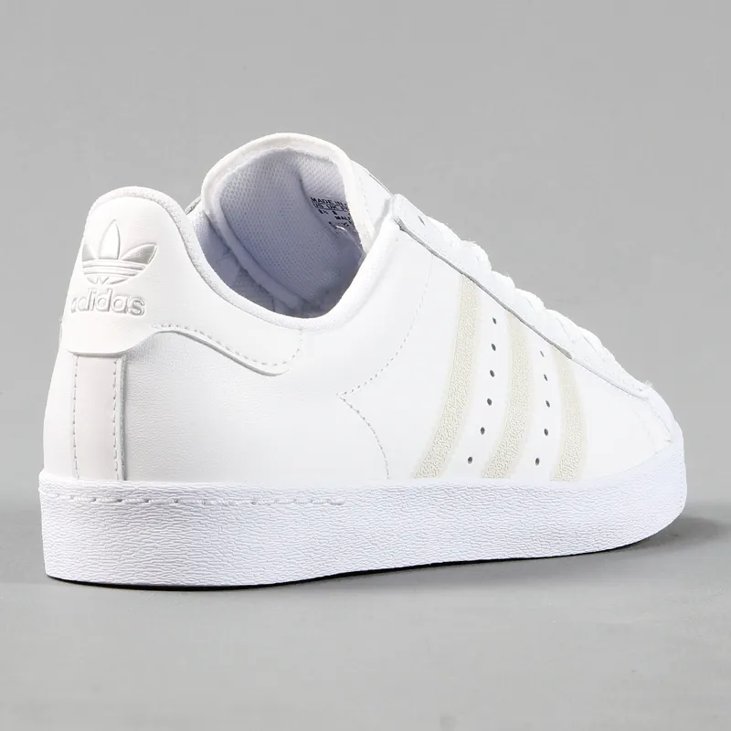 Adidas Superstar Vulc Shoes White Silver-4