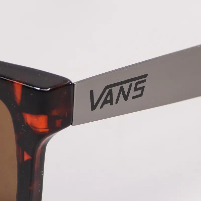 Vans Squared Off Sunglasses Tortoise Brushed Silver-1