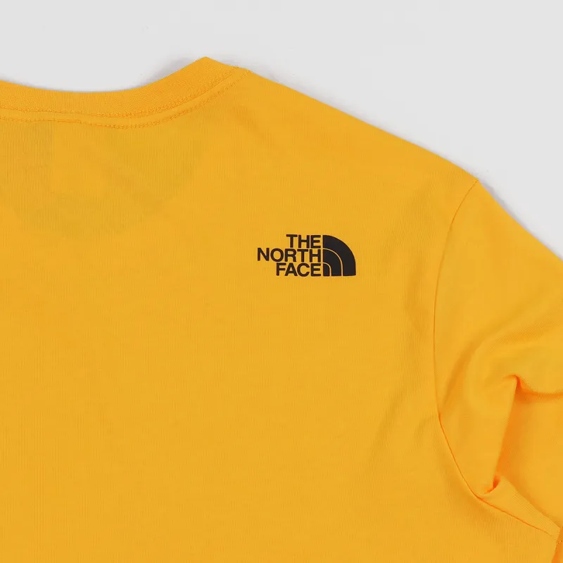 The North Face Black Label Fine T Shirt Zinnia Orange-3