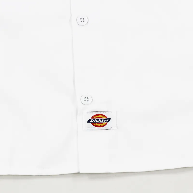 Dickies Short Sleeve Work Shirt White-2