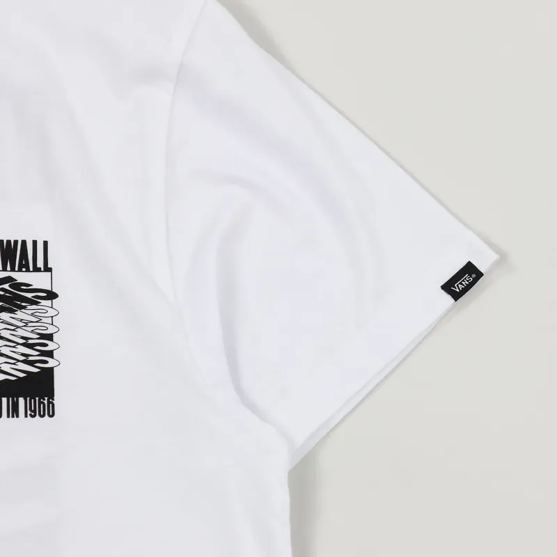 Vans Stacked Up T Shirt White-3