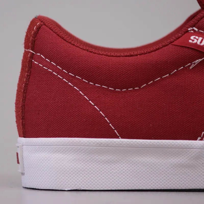 Supra Stacks Vulc II Shoes Red White-1