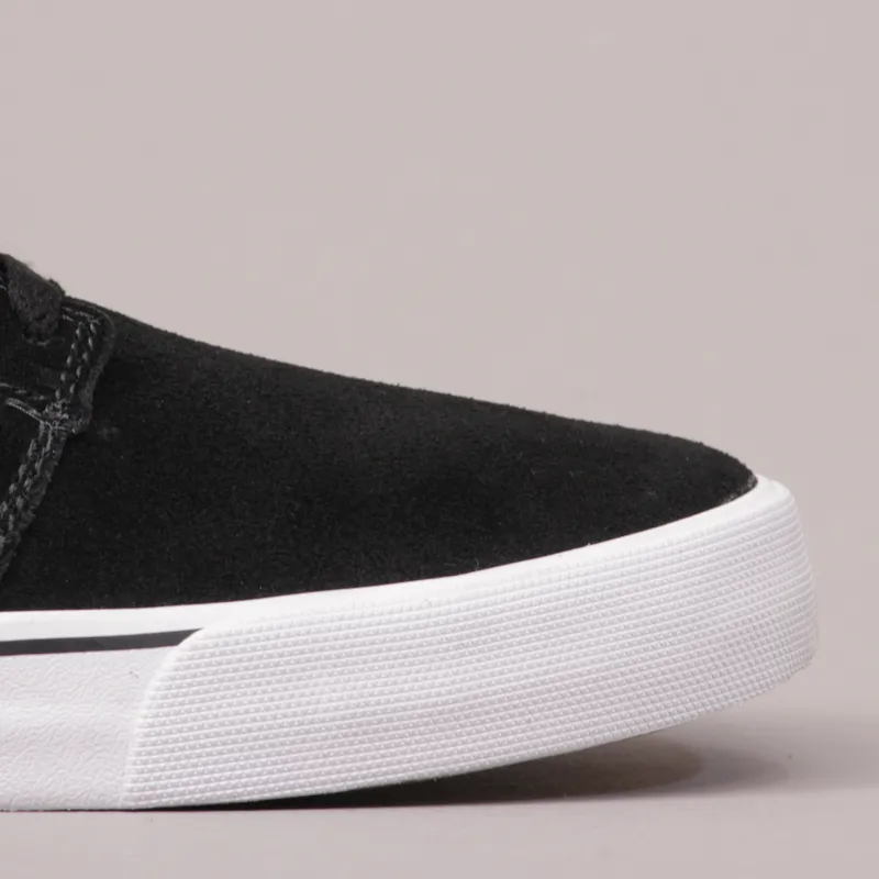 Supra Stacks Vulc Shoes - Black and White-3