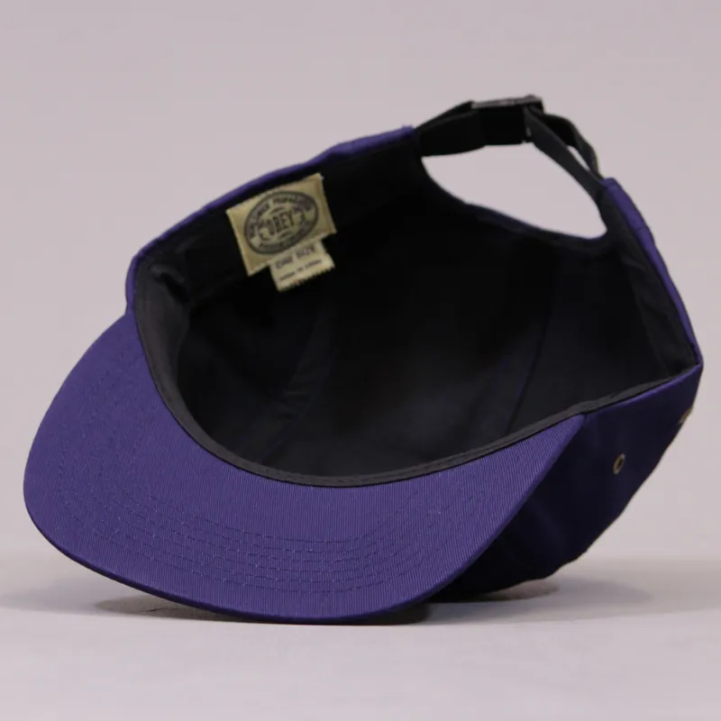 Obey Stadium 5 Panel Cap - Peacoat Blue-4