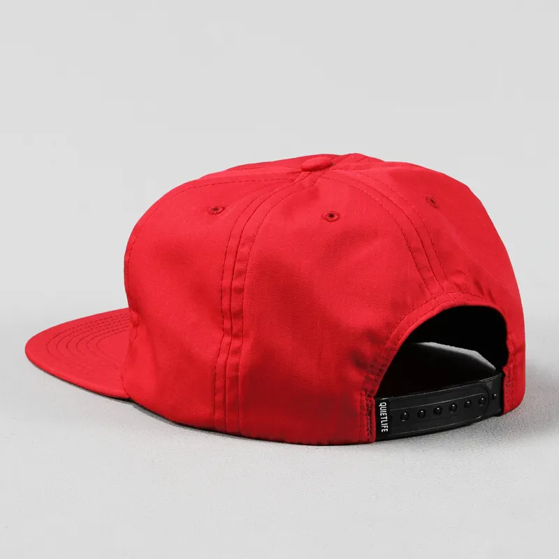 The Quiet Life Standard Relax Snapback Cap Red-2