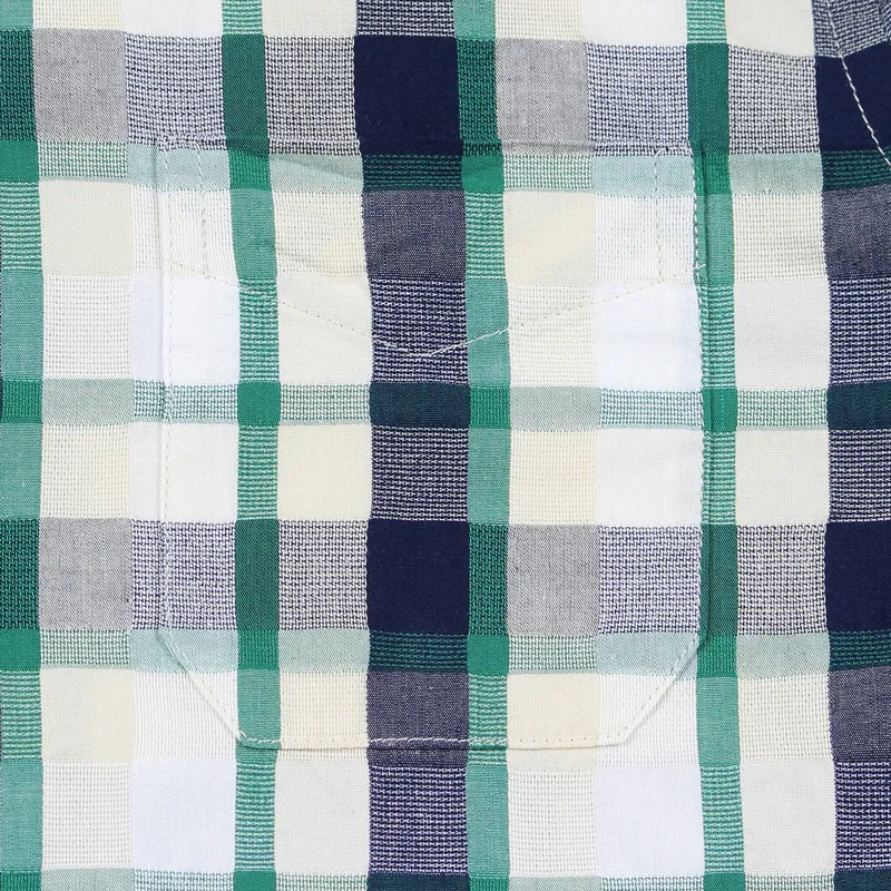 Edwin Standard Short Sleeve Shirt Green-1