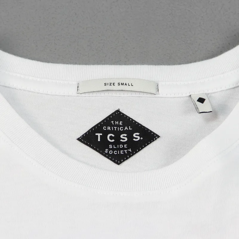 The Critical Slide Society Standard T Shirt Blanc-2