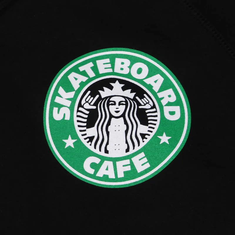 Skateboard Cafe Starfucks Hoodie Black-1