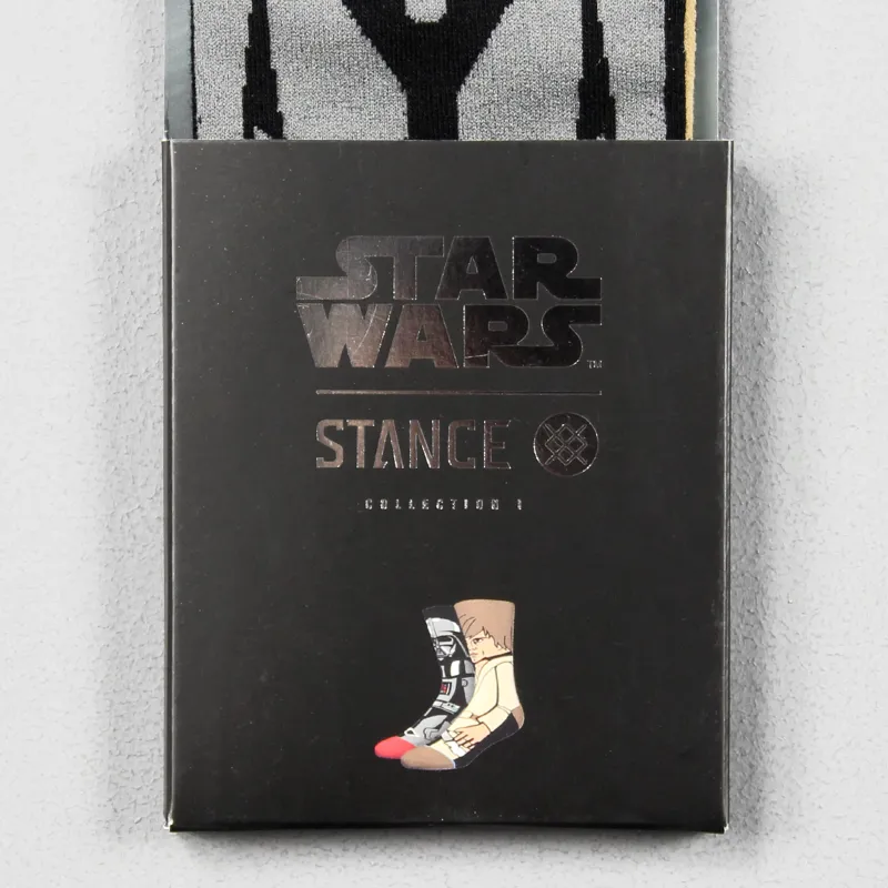 Stance x Star Wars Force Socks Black Brown-1
