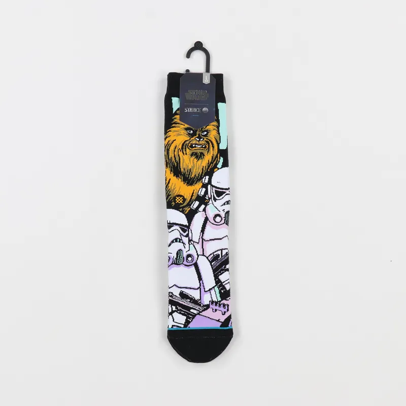 Stance x Star Wars Warped Chewbacca Socks Black