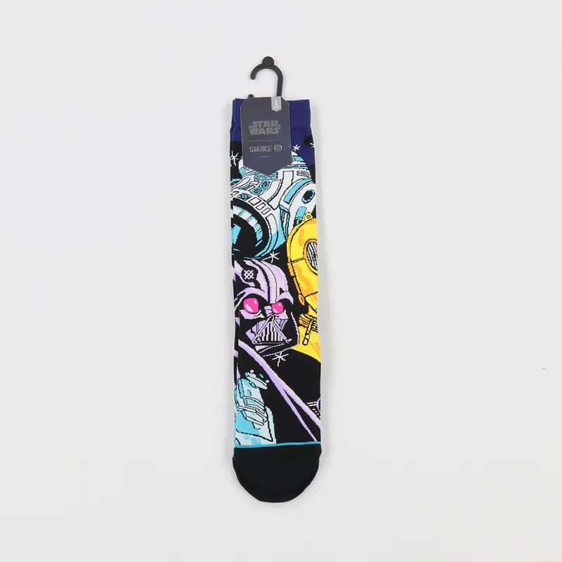 Stance x Star Wars Warped R2D2 Socks Black