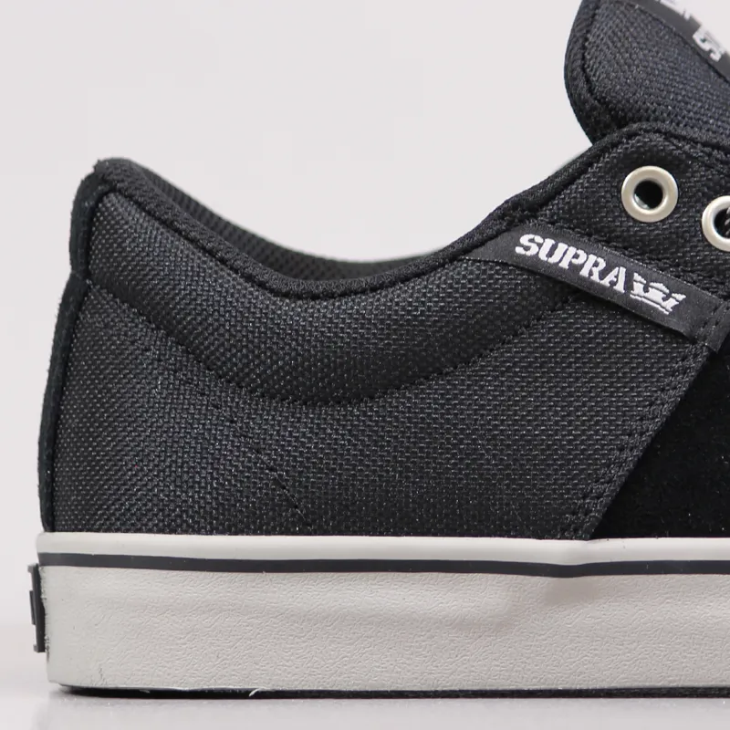 Supra Stacks Vulc II Shoes Black Grey Grey-1