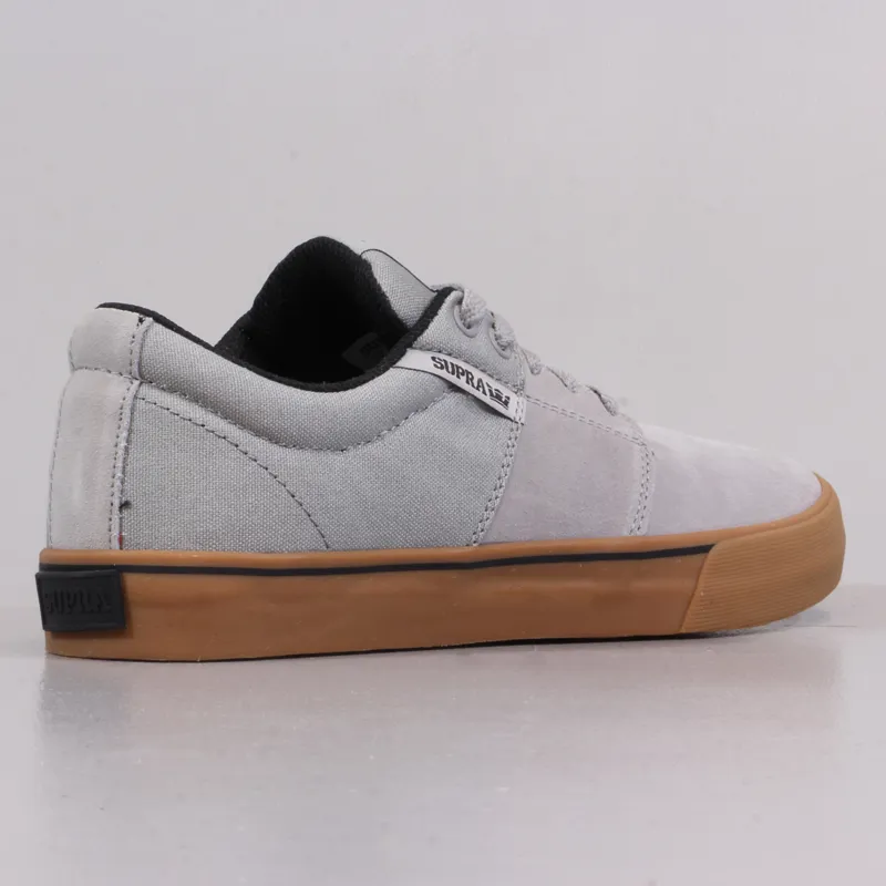 Supra Stacks Vulc II Shoes Grey Gum-5