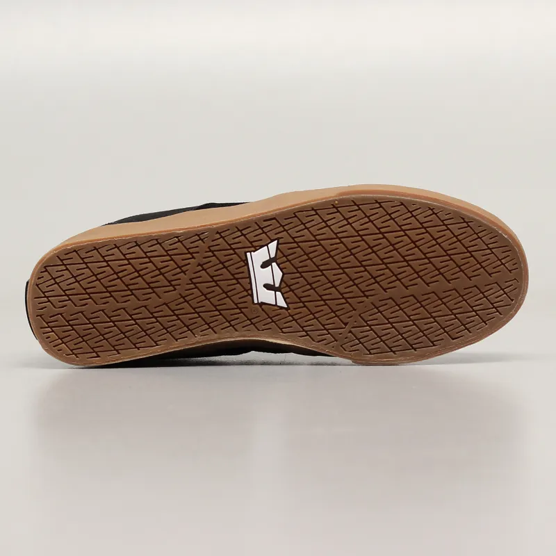 Supra Stacks Vulc II Shoes Black Gum-6