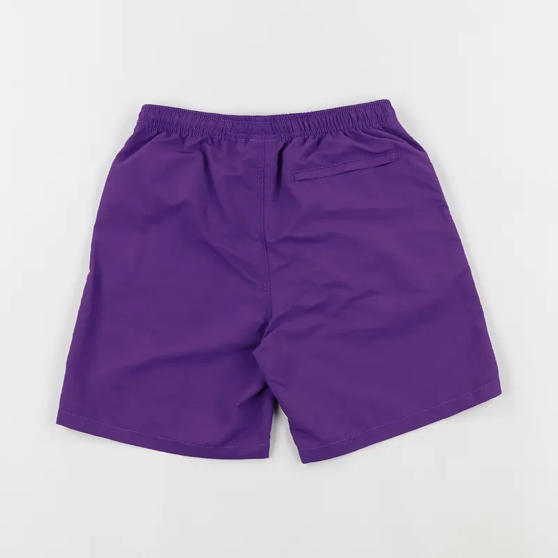 Stussy purple hot sale shorts