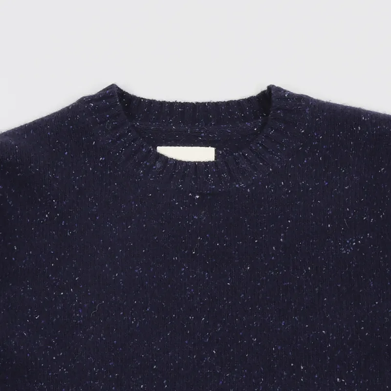 Deus Ex Machina Standard Knit Sweater Navy-1
