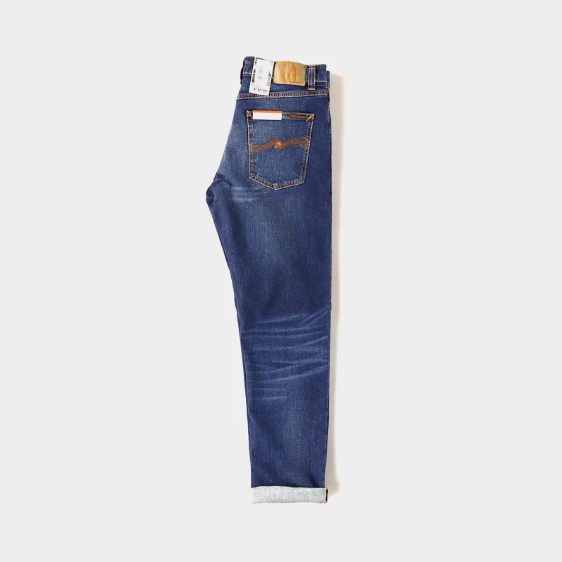 Nudie Jeans Steady Eddie II Dark Classic-3