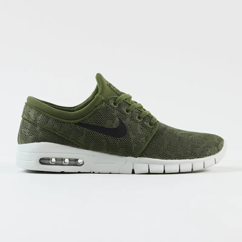 tensión superávit Deducir Nike Stefan Janoski Max Mesh Runner Trainer Shoes Legion Green