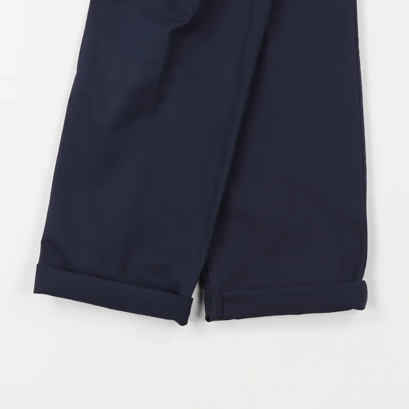 Norse Projects Sten Light Twill Trousers Dark Navy-4
