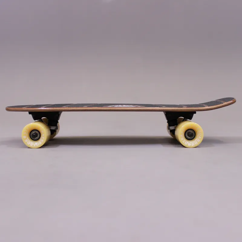 Stereo Wooden Vinyl Micro Mini Cruiser Stained Wood Brown Skate