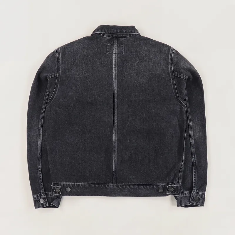 Carhartt WIP / STETSON JACKET (BLACK STONE WASHED) - CANVAS
