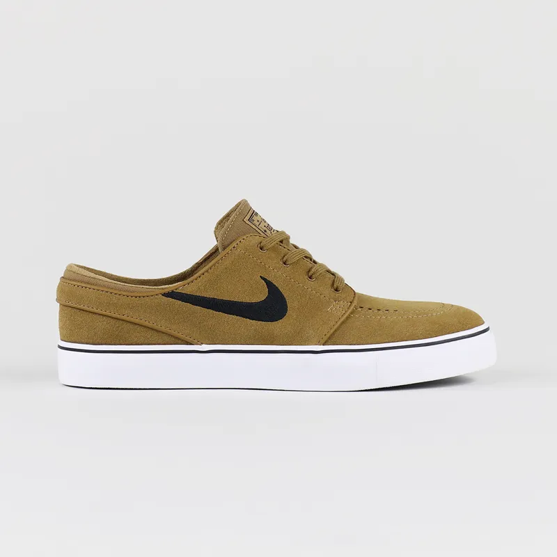 boete een keer Waarneembaar Nike SB Skateboarding Mens Stefan Janoski Pro Shoes Golden Beige