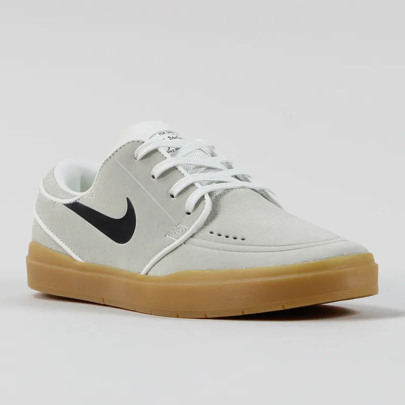 Nike SB Stefan Janoski Hyperfeel Shoes Grey White Gum-3