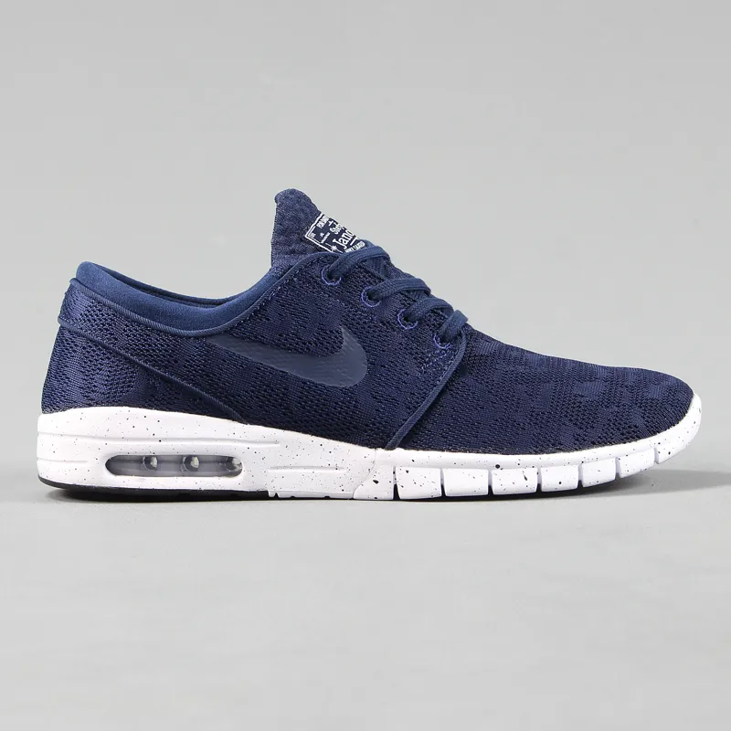 SB Stefan Janoski Max Trainers Midnight Blue White