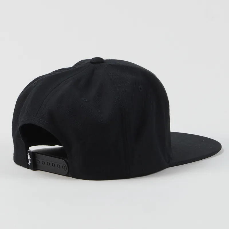 Stussy Stock FA16 Snapback Cap Black-2