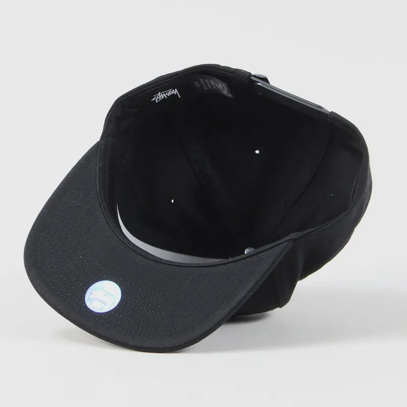 Stussy Stock FA16 Snapback Cap Black-3
