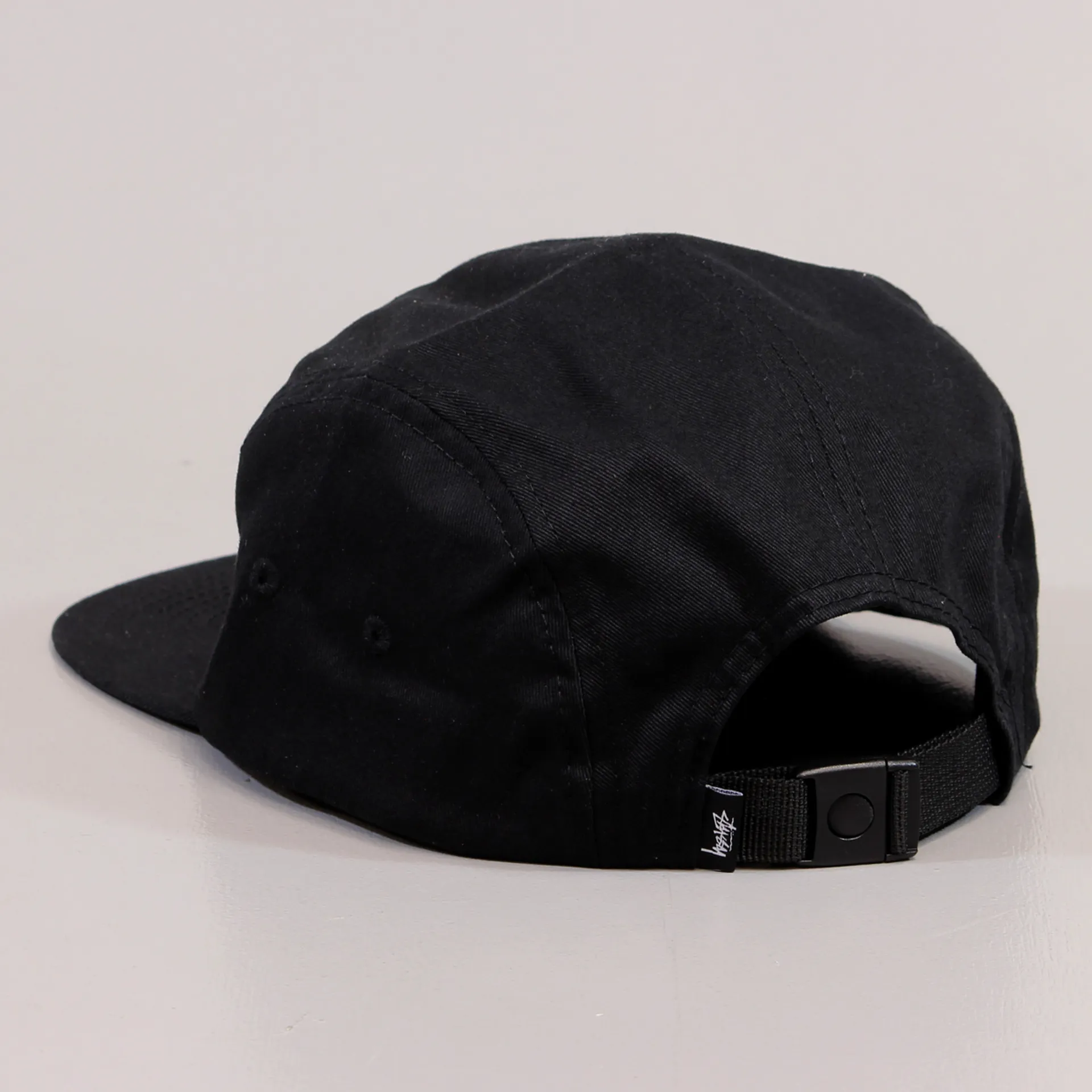 Stussy Stock SP15 Five Panel Cap Black