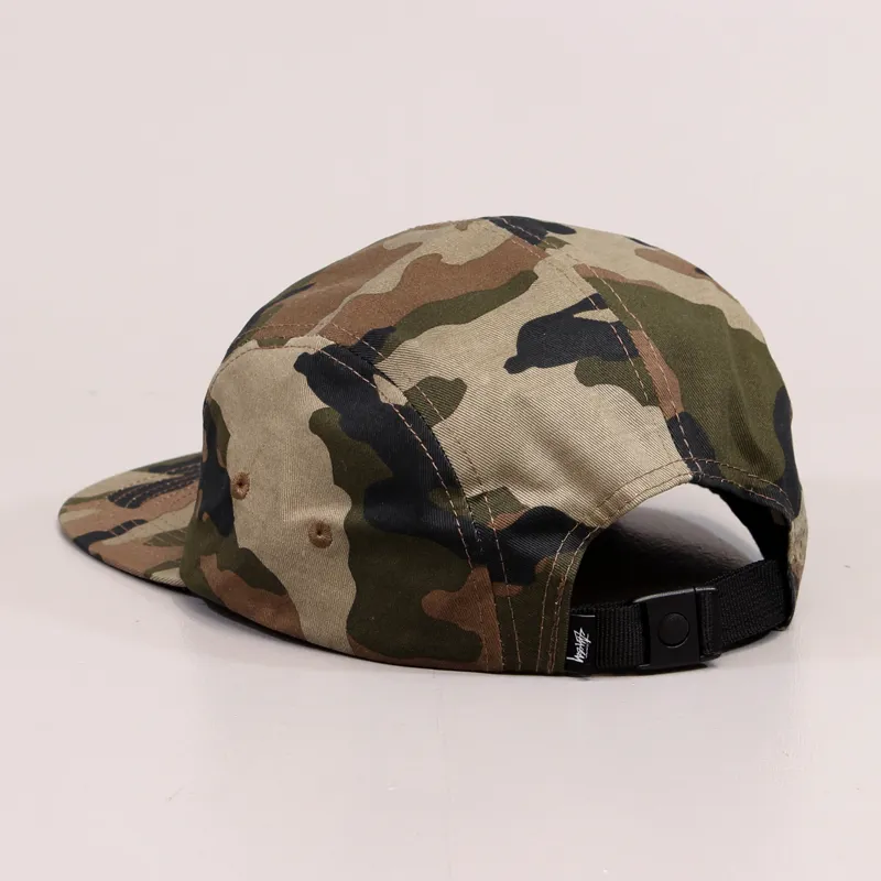 Stussy Stock SP15 Five Panel Cap Camo-2
